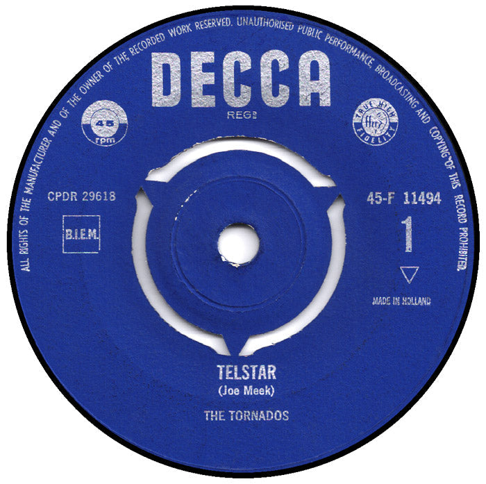 Tornados - Telstar 26729 Vinyl Singles B-Keus (B)