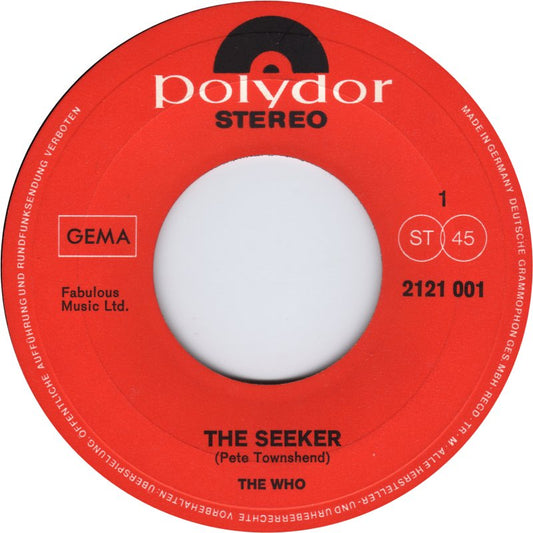 Who - The Seeker (B-Keus)