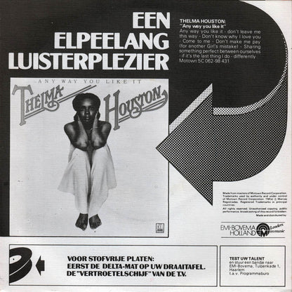 Thelma Houston - Any Way You Like It