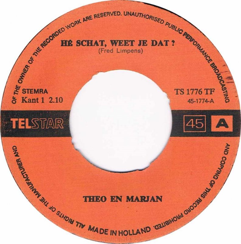 Theo en Marjan - Hé Schat, Weet Je Dat?