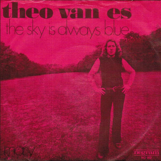 Theo van Es - The Sky Is Always Blue 19610 Vinyl Singles Zeer Goede Staat
