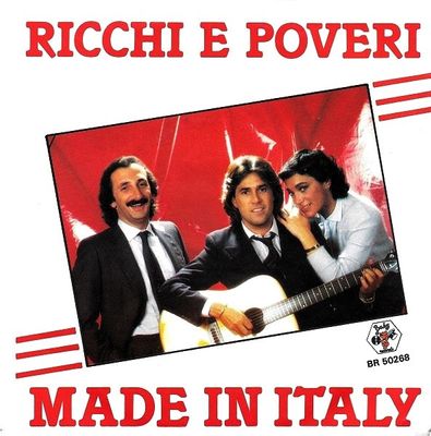 Ricchi E Poveri - Made In Italy Vinyl Zeer Goed / Hoesje Goed "VINYLSINGLES.NL"