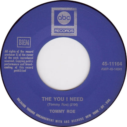 Tommy Roe - Dizzy Vinyl Singles Vinyl Very Good (VG) <br> Hoes Generic