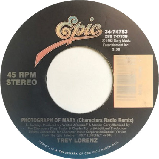 Trey Lorenz - Photograph Of Mary