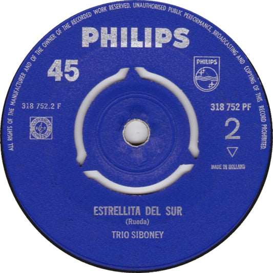 Trio Siboney - Cu-Cu-Rru-Cu-Cu Paloma Vinyl Singles Media VG+ / Sleeve Generic