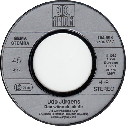 Udo Jürgens - Das Wünsch Ich Dir
