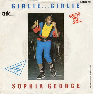 Sophia George - Girlie ... Girlie Vinyl Singles Vinyl Zeer Goed / Hoesje Goed "VINYLSINGLES.NL"