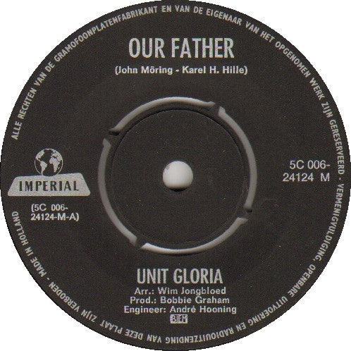 Unit Gloria - Our Father Vinyl Singles