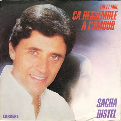 Sacha Distel - Toi Et Moi, Ça Ressemble À L'Amour Vinyl Singles Media VG+ / Sleeve G+