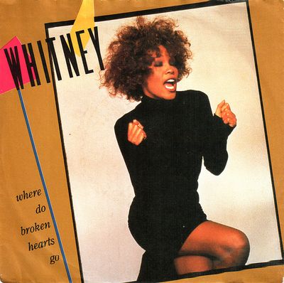 Whitney Houston - Where Do Broken Hearts Go Vinyl Zeer Goed / Hoesje Goed "VINYLSINGLES.NL"