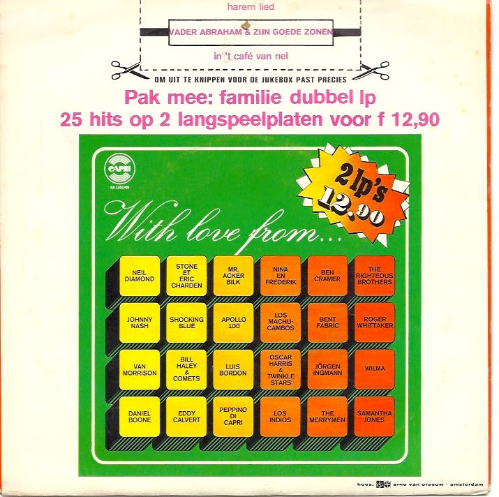 Vader Abraham En Zijn Goede Zonen - 7 Schoondochters Vinyl Singles