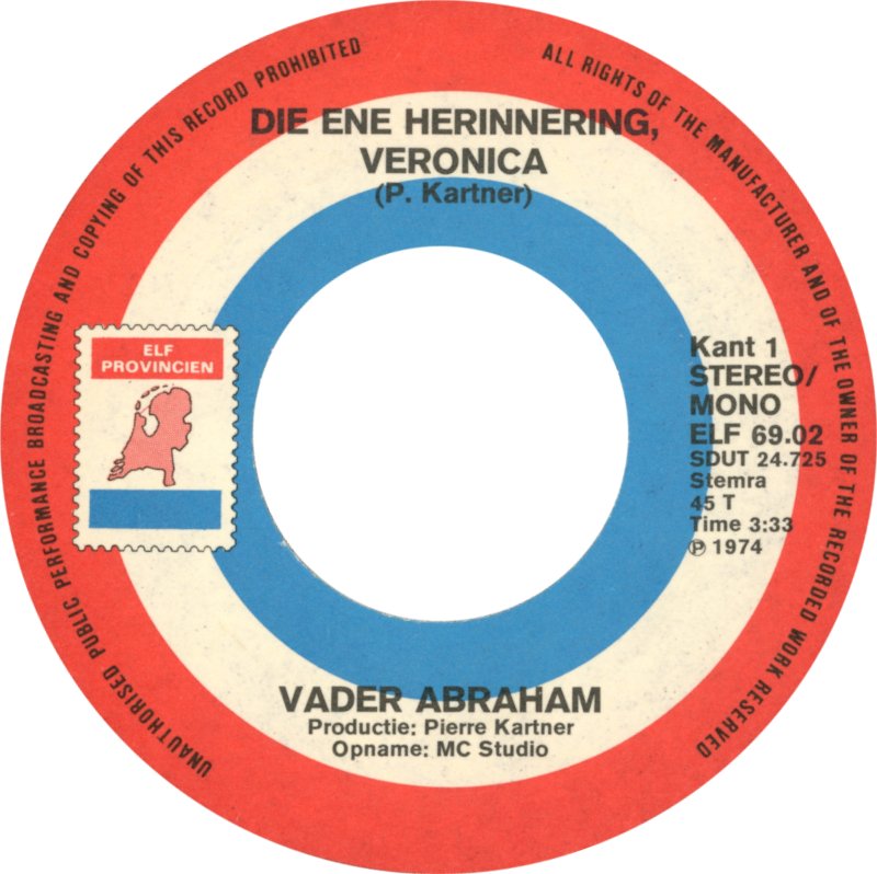 Vader Abraham - Die Ene Herinnering, Veronica