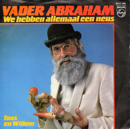 Vader Abraham - We Hebben Allemaal Een Neus 16825 (B) Vinyl Singles Hoes: Sticker