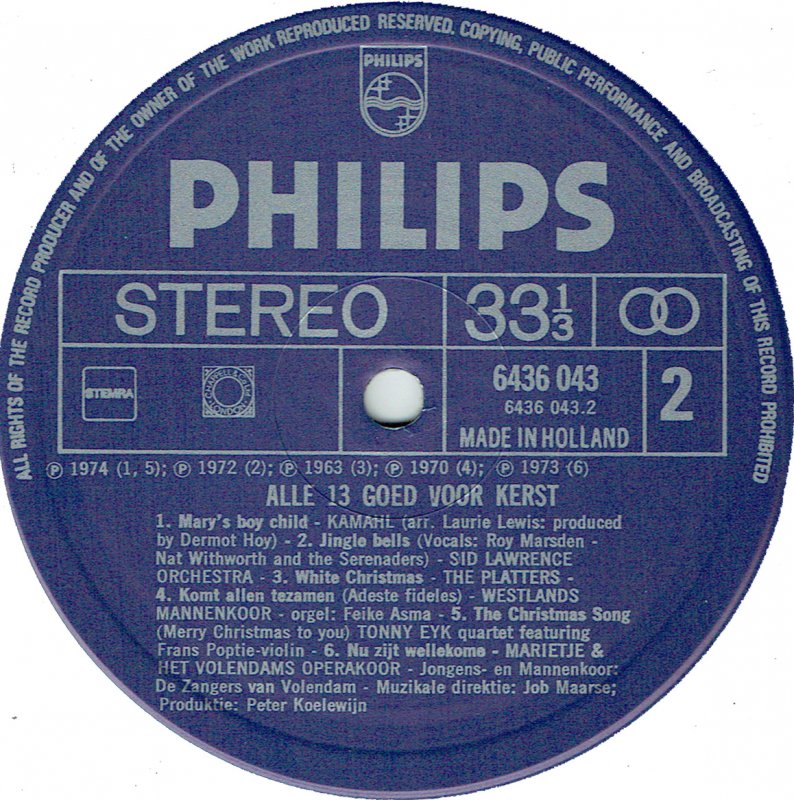 Various - Alle 13 Goed Voor Kerst! (LP) 49444