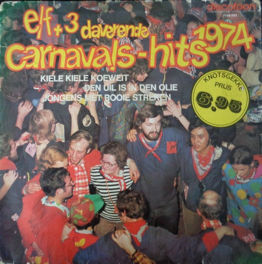 Various - Elf + 3 Daverende Carnavalshits (LP)