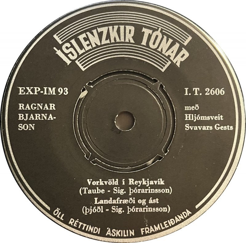 Ragnar Bjarnason - Vorkvöld Í Reykjavík