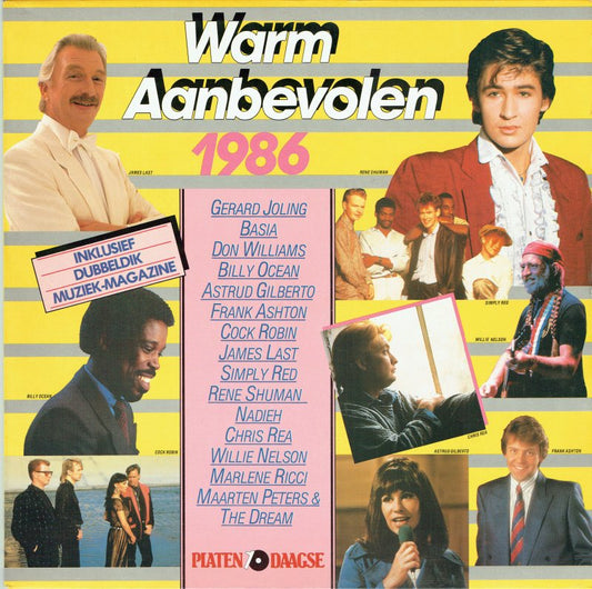 Various - Warm Aanbevolen 1986 (LP) 41960 Vinyl LP Goede Staat