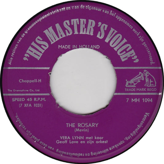 Vera Lynn - The Holy City Vinyl Singles Vinyl Zeer Goed / Hoesje Generic "VINYLSINGLES.NL"