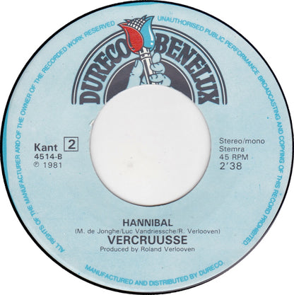 Vercruusse - Vercruusse Danst Vinyl Singles