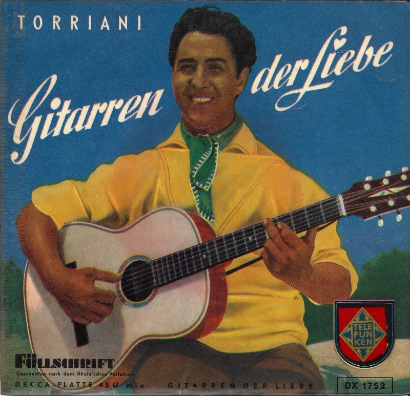 Vico Torriani - Gitarren Der Liebe Vinyl Singles Media: VG <br>Hoes: G+