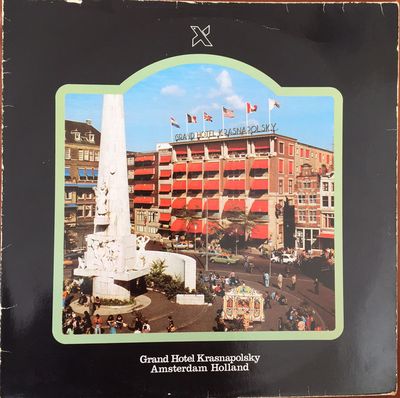 Dutch Swing College Band - Grand Hotel Krasnapolsky (LP) Vinyl Zeer Goed / Hoes Goed "VINYLSINGLES.NL"