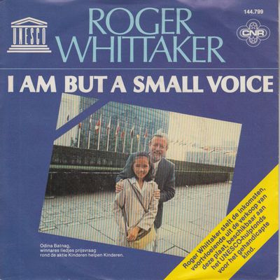 Roger Whittaker - I Am But A Small Voice Vinyl Singles Vinyl Zeer Goed / Hoesje Goed "VINYLSINGLES.NL"