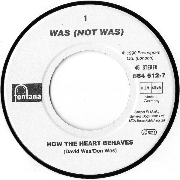 Was (Not Was) - How The Heart Behaves
