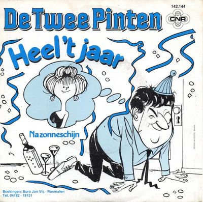 Twee Pinten - Heel 't Jaar Vinyl Singles Vinyl (VG) <br> Hoes (G+)