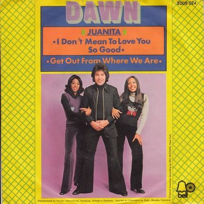 Dawn - Juanita (I Don't Mean To Love You So Good) Vinyl Singles Media VG+ / Sleeve Plakband