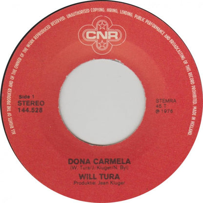 Will Tura - Doña Carmela Vinyl Singles