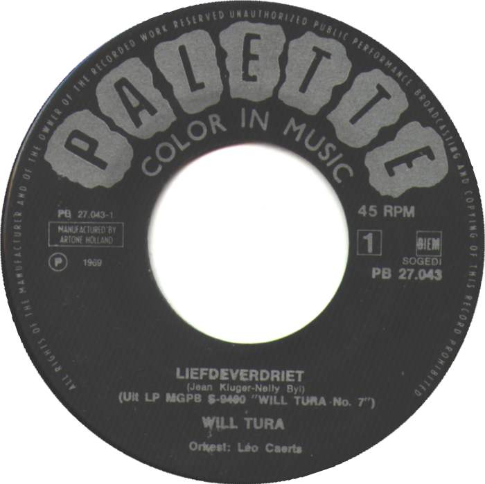 Will Tura - Liefdeverdriet