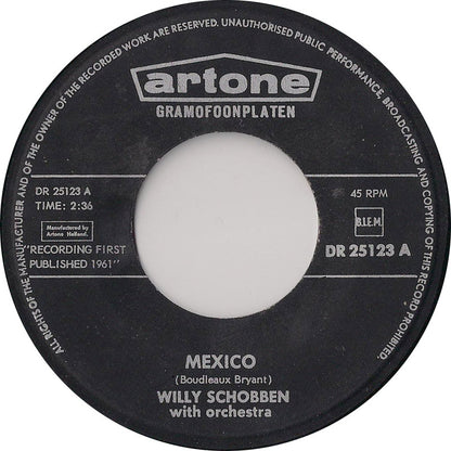 Willy Schobben And His Orchestra - Mexico