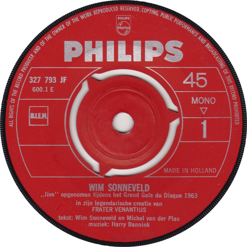 Wim Sonneveld - Frater Venantius