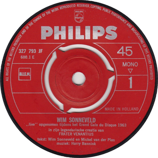 Wim Sonneveld - Frater Venantius