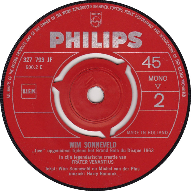 Wim Sonneveld - Frater Venantius