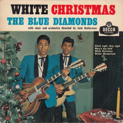 Blue Diamonds - White Christmas