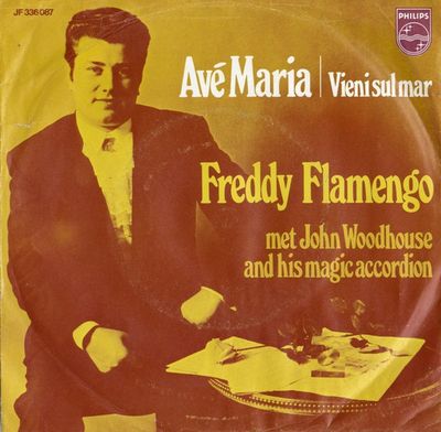 Freddy Flamengo - Ave Maria Vinyl Singles Vinyl (VG) <br> Hoes (G+)