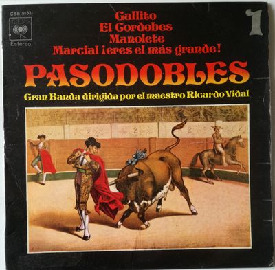 Ricardo Vidal - Pasodobles. Gran Banda Dirigida Por El Maestro Ricardo Vidal