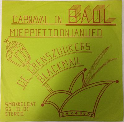 Grenszuukers - Carnaval In Baol - Mieppiettoonjanlied Vinyl Singles Media VG+ / Sleeve G+