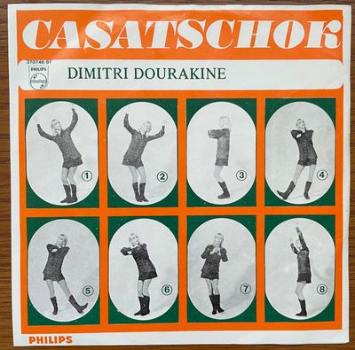 Dimitri Dourakine - Casatschok Vinyl Zeer Goed / Hoesje Goed "VINYLSINGLES.NL"