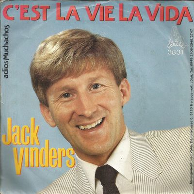 Jack Vinders - C'est La Vie La Vida Vinyl Singles Media VG+ / Sleeve G+