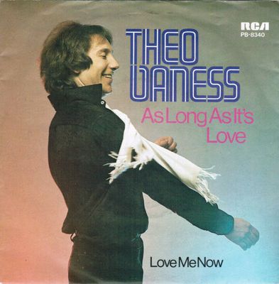 Theo Vaness - As Long As It's Love Vinyl Singles Media VG+ / Sleeve G+