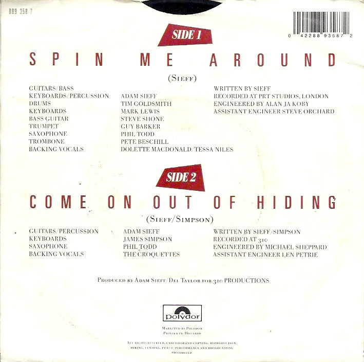 Zeon Jones - Spin Me Around 01406 17465 Vinyl Singles VINYLSINGLES.NL