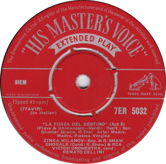 Zinka Milanov - La Forza Del Destino