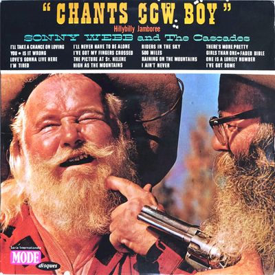 Sonny Webb & The Cascades - " Chants Cow Boy " Hillybilly Jamboree (LP)