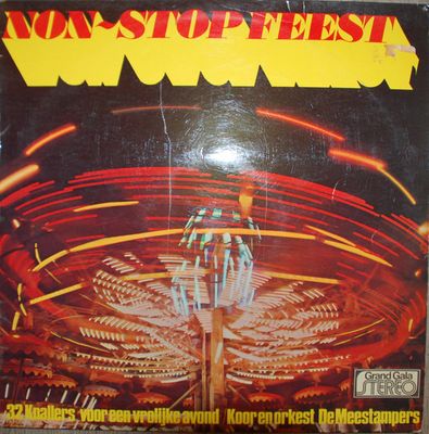 Meestampers - Non-Stop Feest - 32 Knallers Voor Een Vrolijke Avond (LP)