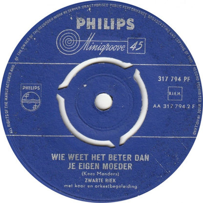 Zwarte Riek - Zevenling Vinyl Singles Vinyl Goed / Hoes Generic