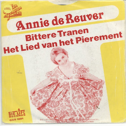 Annie de Reuver - Veel Bittere Tranen 00087 Vinyl Singles Goede Staat
