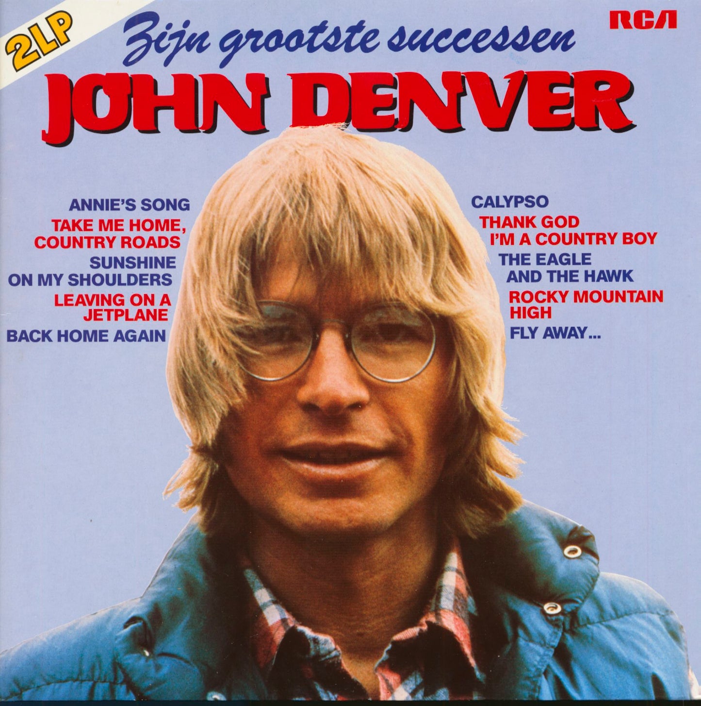 John Denver - Zijn Grootste Successen (LP) 50065 Vinyl LP Dubbel Goede Staat