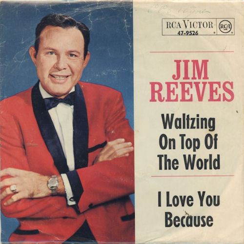 Jim Reeves - I Love You Because 35039 Vinyl Singles Goede Staat